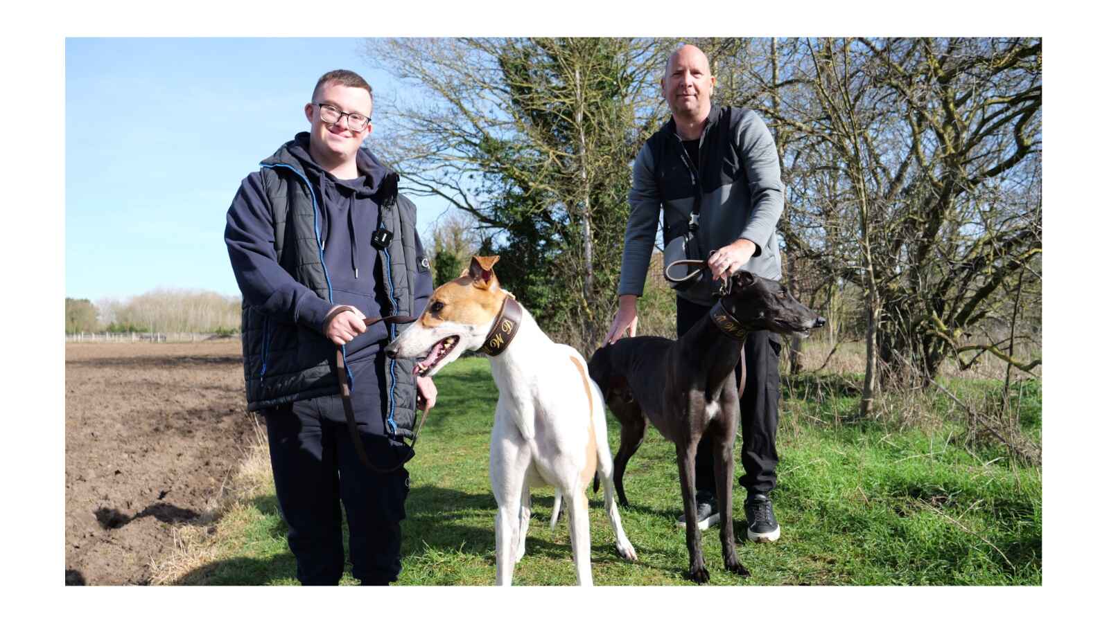 Greyhound enthusiast Harley has a morning to remember at Imperial Kennels